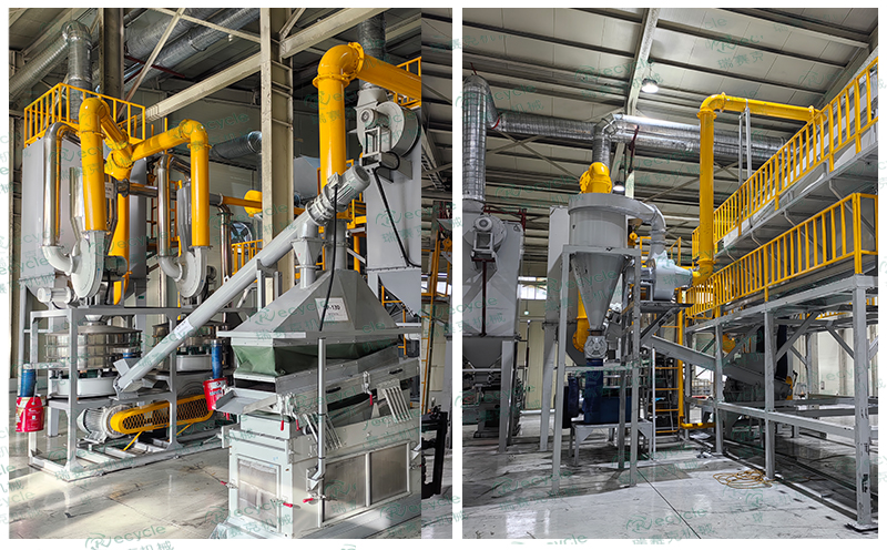 廢鋰電池資源新價值的塑造：鋰離子電池處理設(shè)備生產(chǎn)線